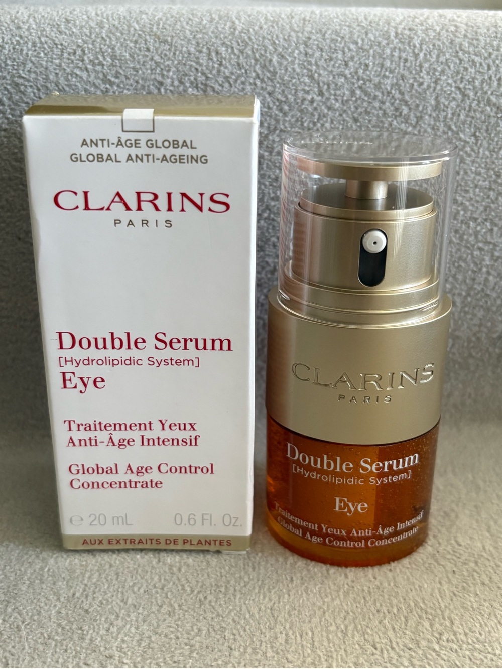 Clarins Double Serum Eye – Anti-Age Eye Treatment 20ml Brand New in Box!!